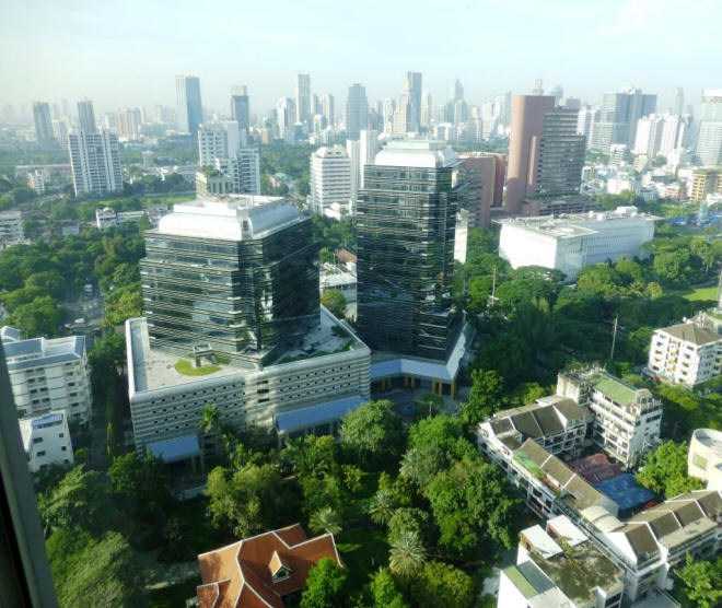 Bangkok Part of Skyline