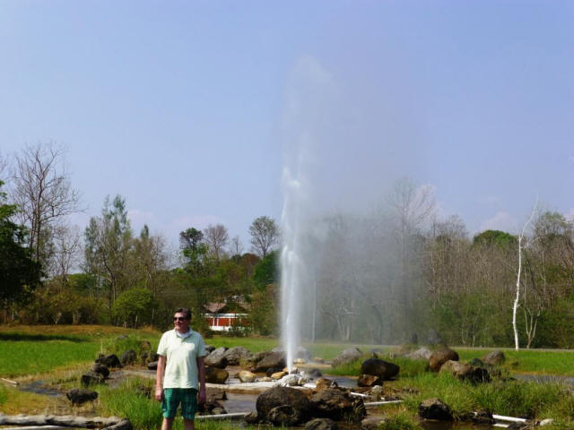 Chiang Mai Beat next to Sankampaeng hot water fountain