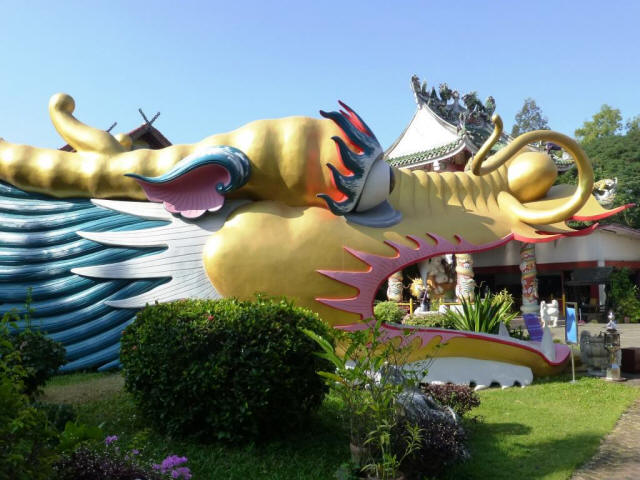 Chiang Mai Dragon sculpture