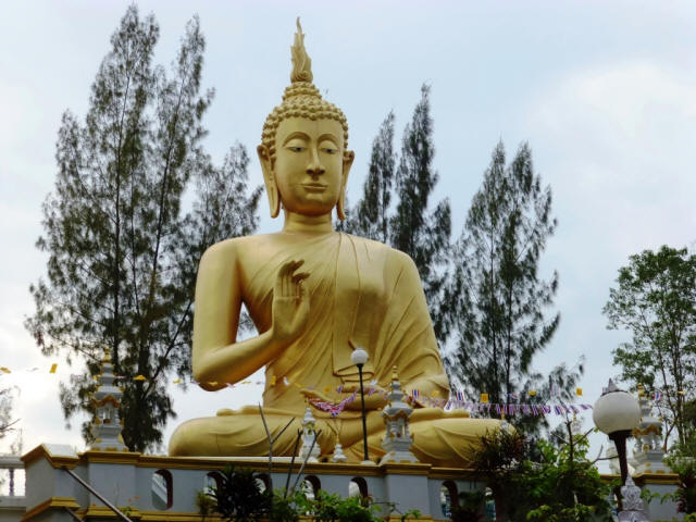 Thailand Chiang Mai god statue golden