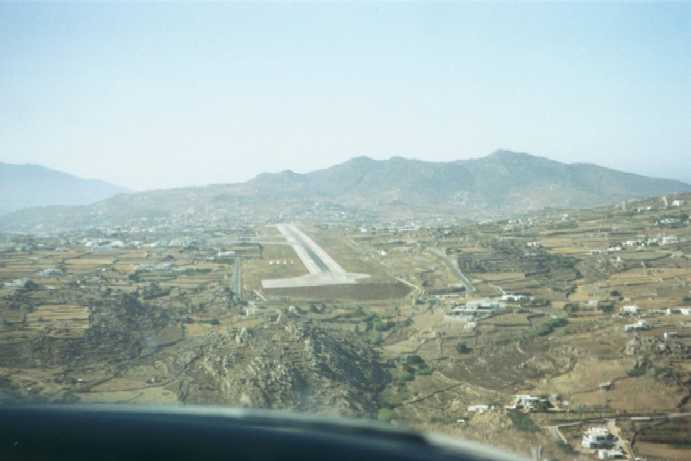 Cockpit View HB-LEM LGMK approach 34