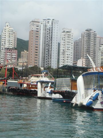 Hong Kong fishing boats