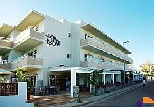 Hotel Lux Isla Ibiza Spain full view