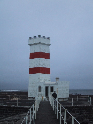 Iceland lighthouse qube