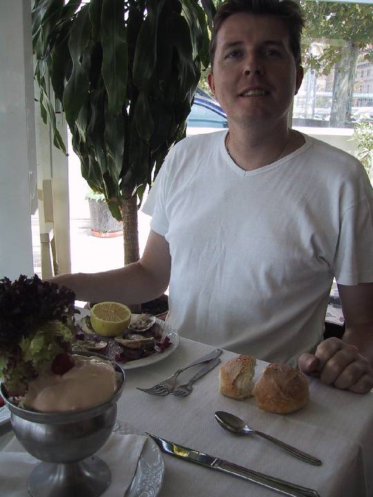 Restaurant Ibiza Spain Beat and his food