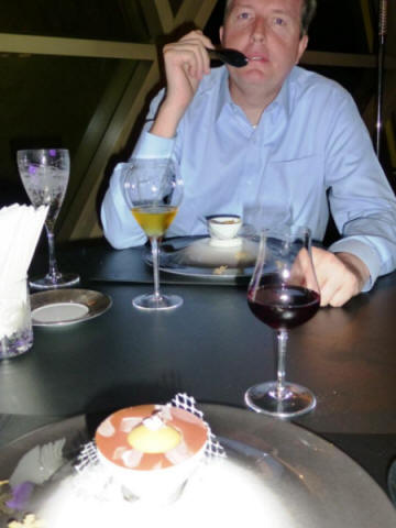 Macau Beat at dinner