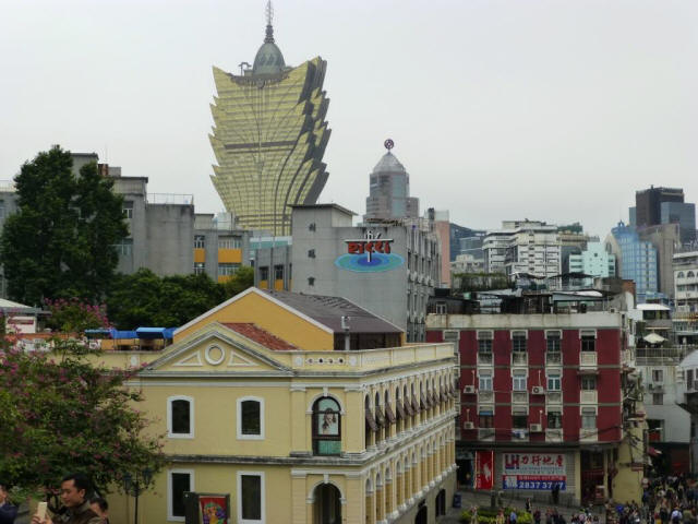 Macau golden building