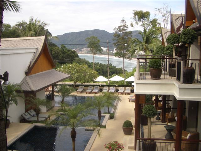 Phuket hotel view 2004