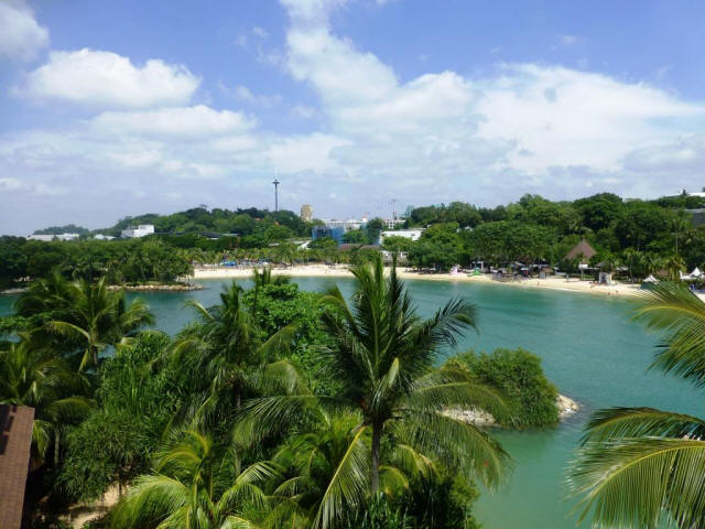 Singapore Sentosa view