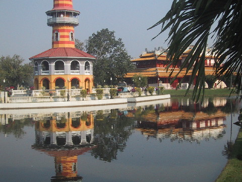 Thailand VTSP temple pond