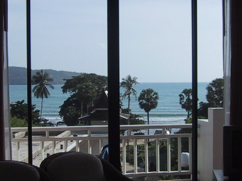 Thailand VTSP view from hotel onto sea