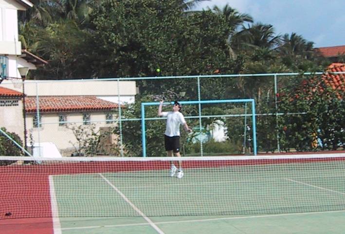 Varadero Cuba Beat Tennis playing