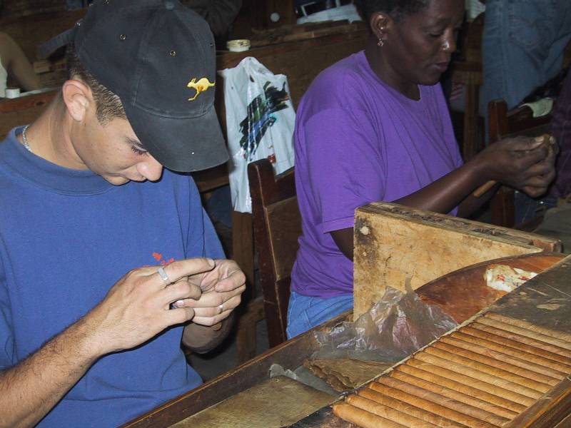 Varadero Cuba cigar factory hands on experience